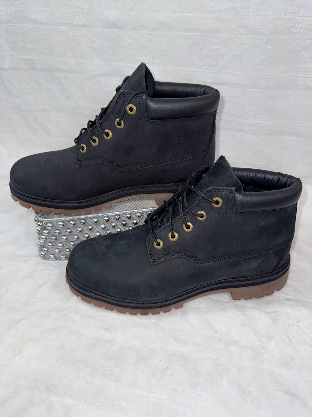 🖤 Timberland Rockaway Chukka Boots Black Nubuck Sz 10M/11.5W TB0A6F85 🥾